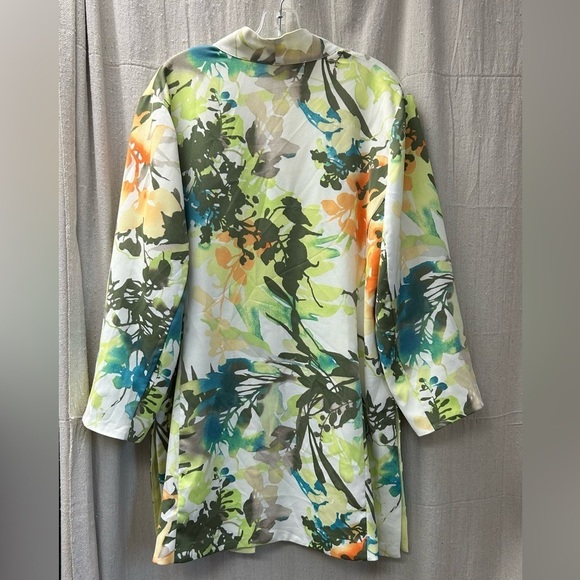 Chicos' Spring Paradise Duster/ Size 3 - Picture 9 of 14
